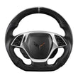 Load image into Gallery viewer, Drake Muscle 2014 - 2019 C7 Corvette Steering Wheel - Carbon Fiber with Leather Grips CV950-21 - Main Product View