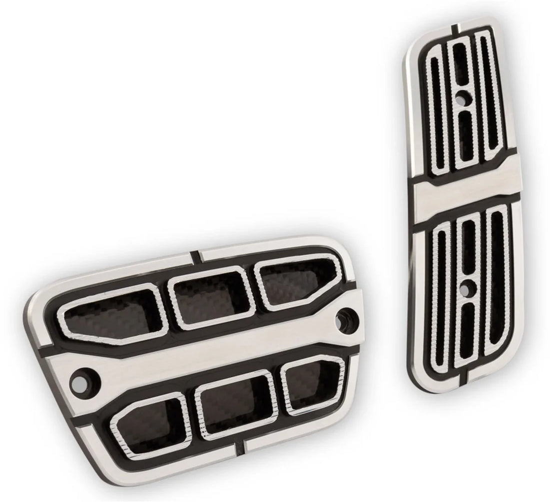 Drake Muscle Drake Muscle Cars 2010-14 Camaro Pedal Covers-Automatic CA-180005-A - Additional View 5