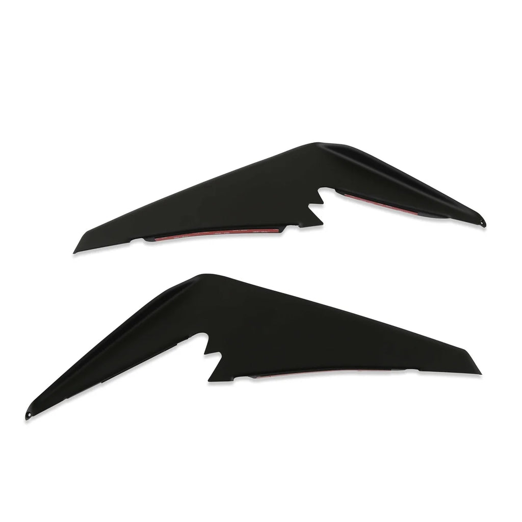 Drake Muscle Drake Muscle Cars 2019+ Dive Planes, Smooth Satin Black Finish CA-300002-AB - Main Product View