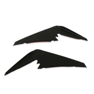 Drake Muscle Drake Muscle Cars 2019+ Dive Planes, Smooth Satin Black Finish CA-300002-AB - Main Product View