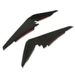Load image into Gallery viewer, Drake Muscle Drake Muscle Cars 2019+ Dive Planes, Smooth Satin Black Finish CA-300002-AB - Side View