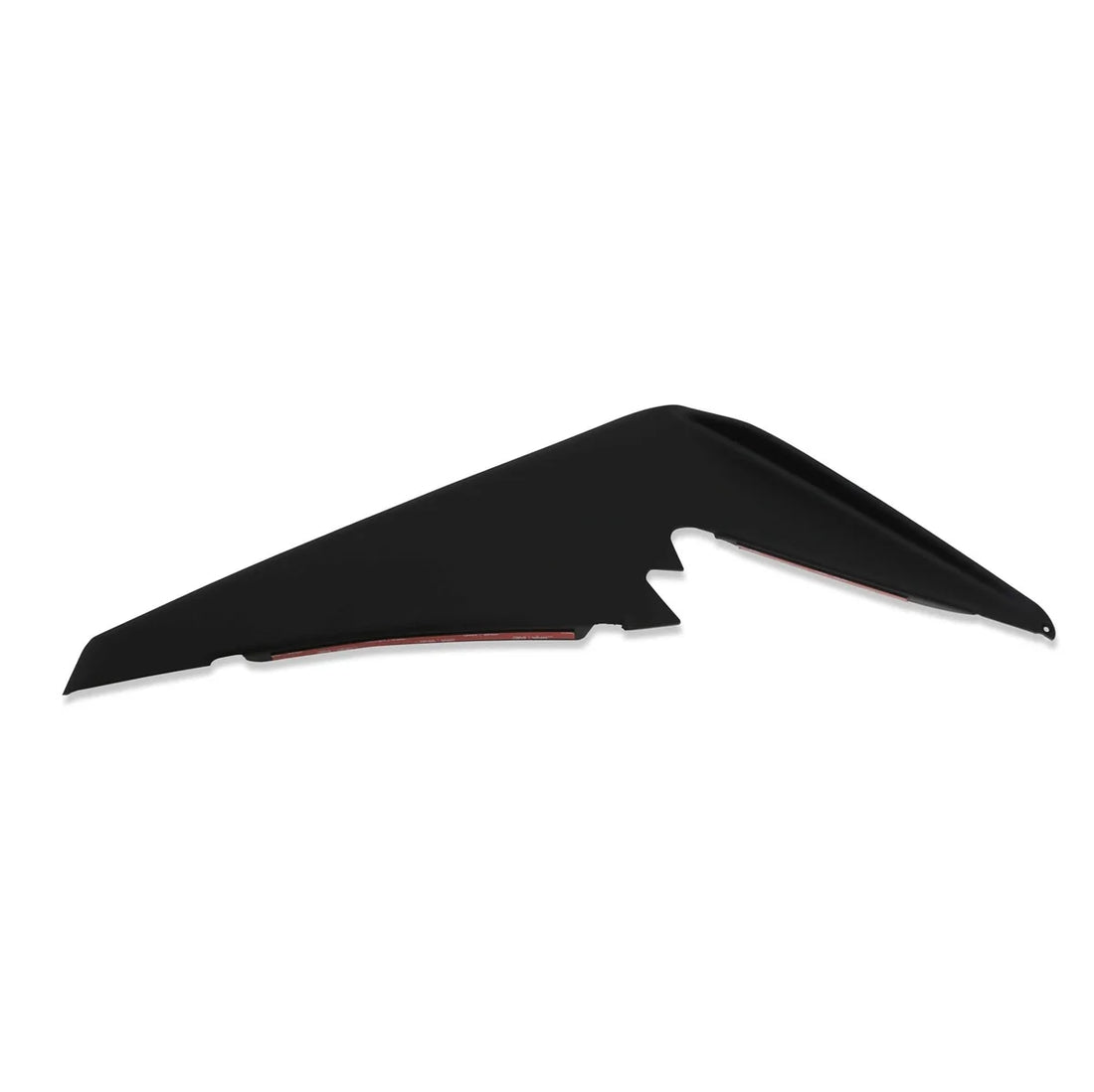 Drake Muscle Drake Muscle Cars 2019+ Dive Planes, Smooth Satin Black Finish CA-300002-AB - Back View