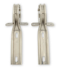 Load image into Gallery viewer, Drake Muscle Drake Muscle Cars Hood Hinges Stainless Steel Pair D9ZZ-16796-S - Main Product View