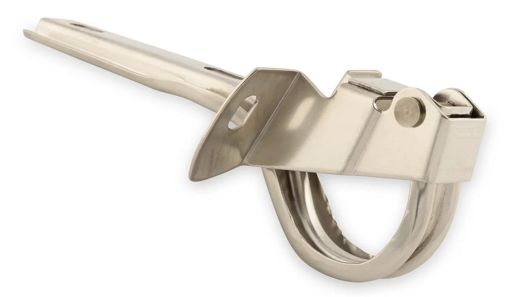 Drake Muscle Drake Muscle Cars Hood Hinges Stainless Steel Pair D9ZZ-16796-S - Detail View