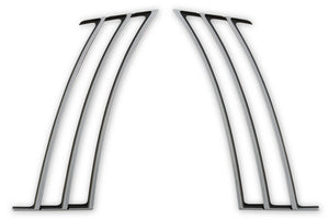 Drake Muscle Drake Muscle Cars Quarter Window Chrome Trim CA-190001-C - Main Product View