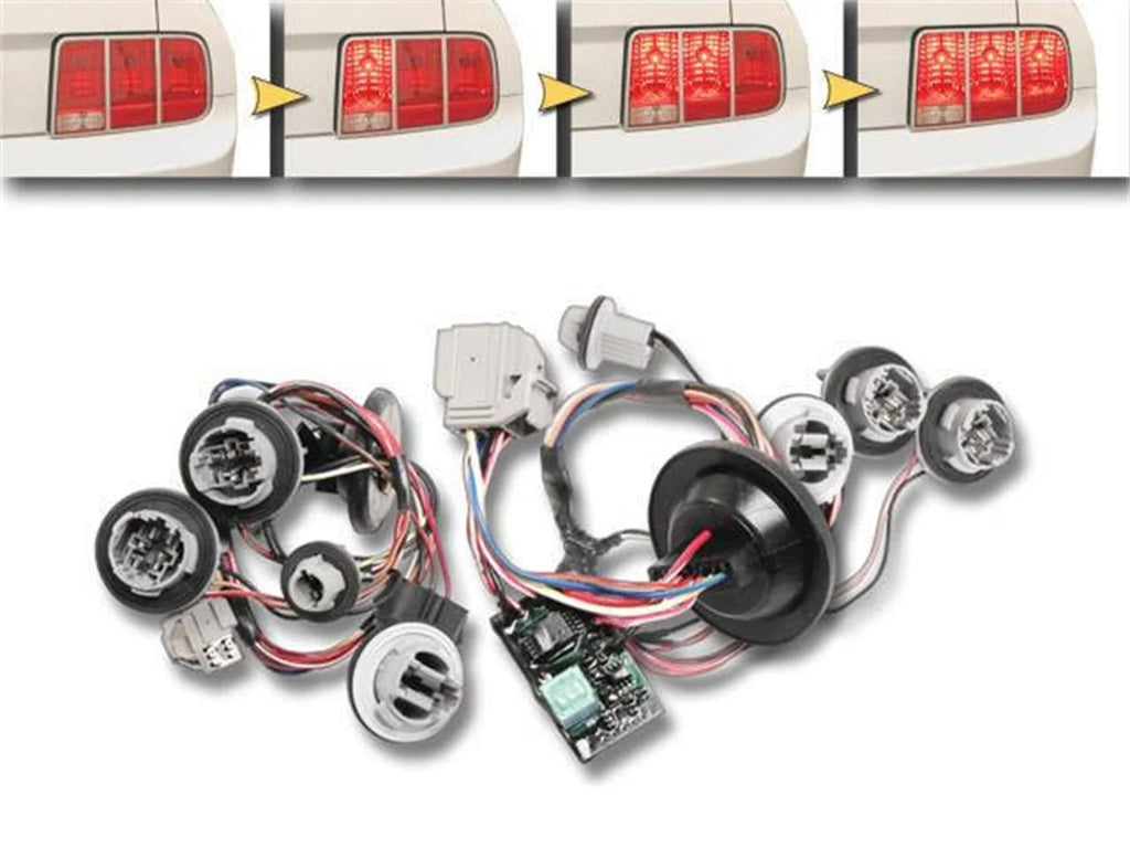 Drake Muscle Drake Muscle Cars Sequential Tail Light Kit Programmable 5R3Z-STL - Main Product View