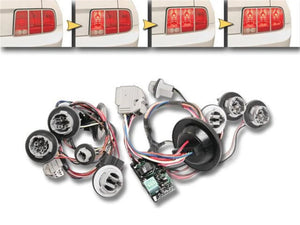 Drake Muscle Drake Muscle Cars Sequential Tail Light Kit Programmable 5R3Z-STL - Main Product View