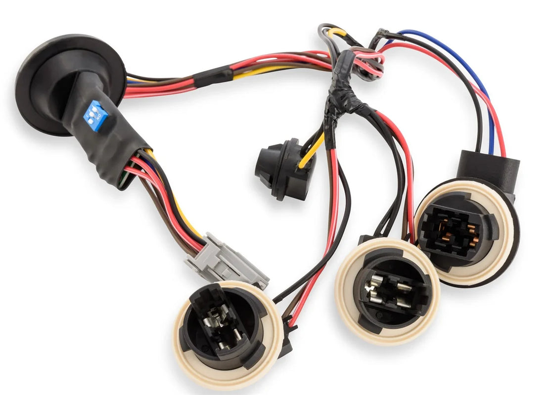 Drake Muscle Drake Muscle Cars Sequential Tail Light Kit Programmable 5R3Z-STL - Installation View