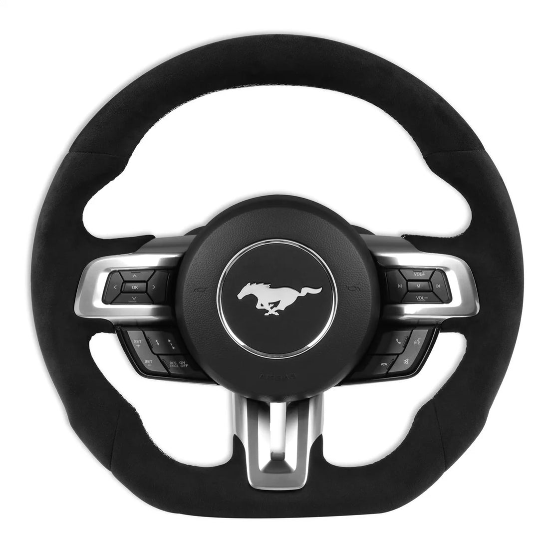 Drake Muscle Drake Muscle Cars Steering Wheel - Alcantara Wrapped MU950-06 - Side View