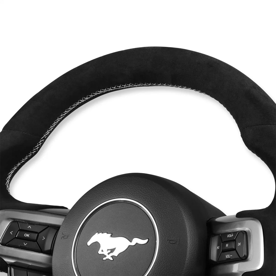 Drake Muscle Drake Muscle Cars Steering Wheel - Alcantara Wrapped MU950-06 - Installation View