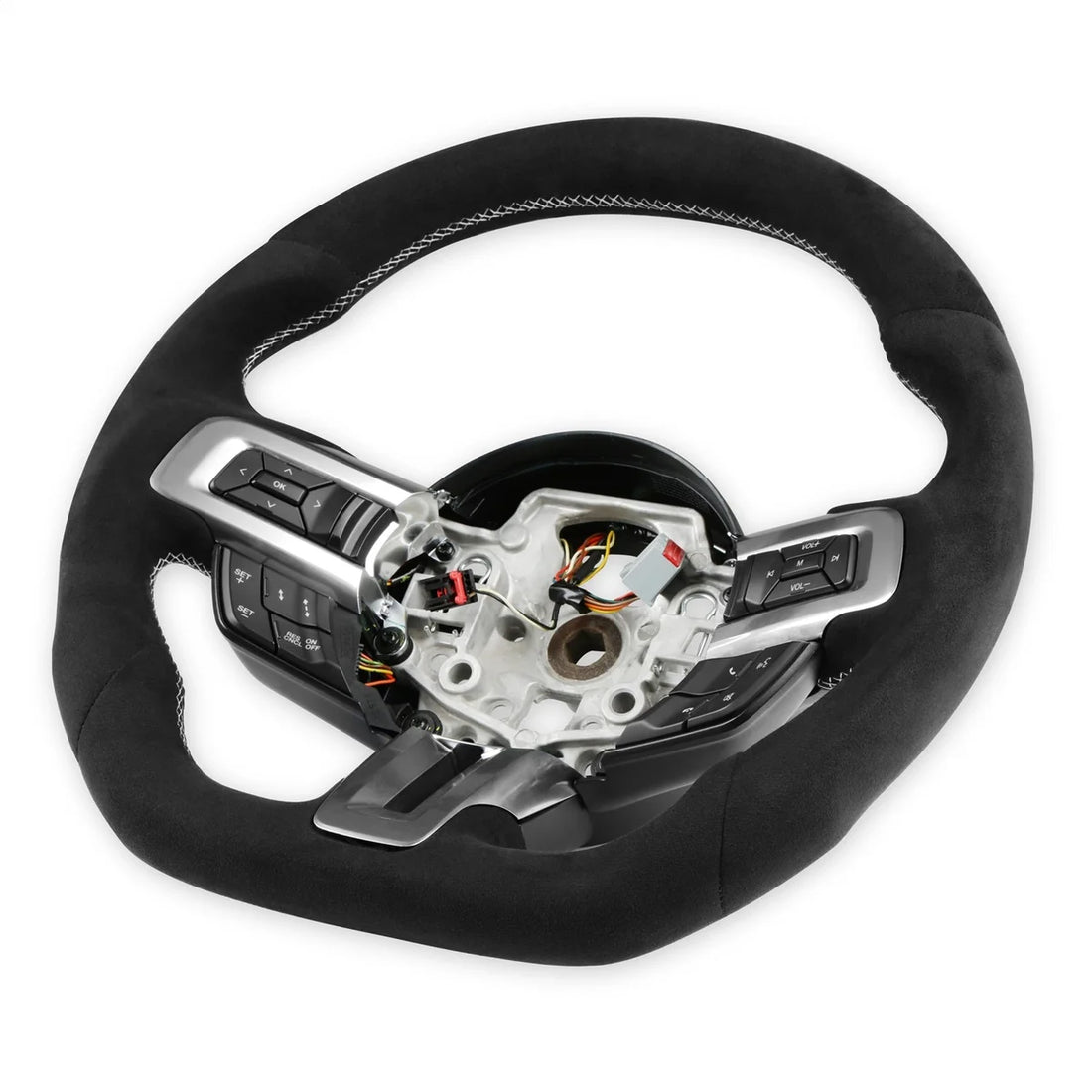 Drake Muscle Drake Muscle Cars Steering Wheel - Alcantara Wrapped MU950-06 - Additional View 7