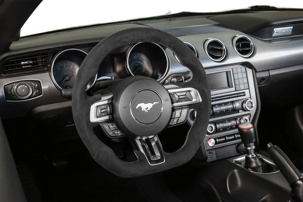 Drake Muscle Drake Muscle Cars Steering Wheel - Alcantara Wrapped MU950-10 - Installation View