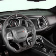 Load image into Gallery viewer, Drake Muscle Drake Muscle Cars Steering Wheel - Carbon Fiber with Leather Grips - Heated CH950-19 - Side View