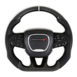 Load image into Gallery viewer, Drake Muscle Drake Muscle Cars Steering Wheel - Carbon Fiber with Leather Grips - Heated CH950-19 - Additional View 5