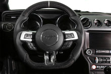 Load image into Gallery viewer, Drake Muscle Drake Muscle Cars Steering Wheel - Carbon Fiber with Leather Grips - Heated MU950-07 - Installation View