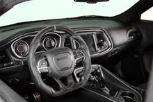 Load image into Gallery viewer, Drake Muscle Drake Muscle Cars Steering Wheel - Carbon Fiber with Leather Grips CH950-17 - Side View