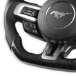 Load image into Gallery viewer, Drake Muscle Drake Muscle Cars Steering Wheel - Carbon Fiber with Leather Grips MU950-05 - Additional View 5