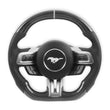 Load image into Gallery viewer, Drake Muscle Drake Muscle Cars Steering Wheel - Carbon Fiber with Leather Grips MU950-09 - Back View