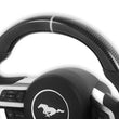 Load image into Gallery viewer, Drake Muscle Drake Muscle Cars Steering Wheel - Carbon Fiber with Leather Grips MU950-09 - Installation View