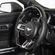 Load image into Gallery viewer, Drake Muscle Drake Muscle Cars Steering Wheel - Carbon Fiber with Leather Grips MU950-09 - Installation View