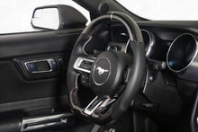 Load image into Gallery viewer, Drake Muscle Drake Muscle Cars Steering Wheel - Carbon Fiber with Leather Grips - Heated MU950-11 - Installation View