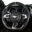 Load image into Gallery viewer, Drake Muscle Drake Muscle Cars Steering Wheel - Carbon Fiber with Leather Grips - Heated MU950-11 - Installation View