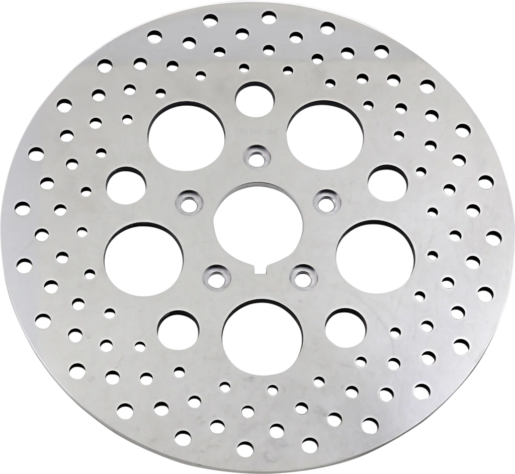Drilled Brake Rotor - Front - 11.5" - Harley-Davidson DragSpecialties 060176ASP-BC648 - Main Product View