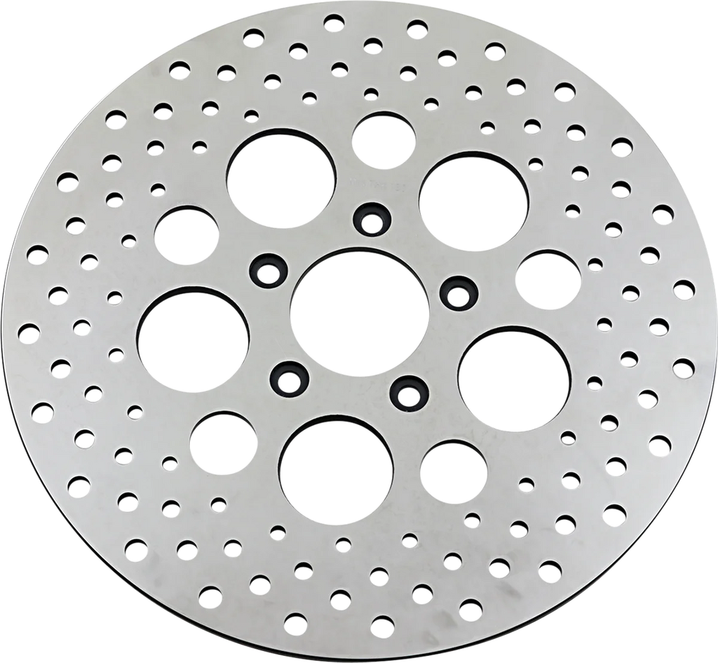 Drilled Brake Rotor - Front - 11.5" - Harley-Davidson DragSpecialties 060185ASP-BC648 - Main Product View