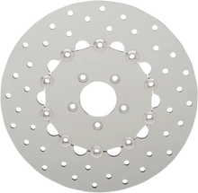 Load image into Gallery viewer, Drilled Brake Rotor - Front - 11.8" - Dyna DragSpecialties B06-0199ASP - Main Product View