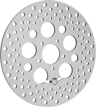 Load image into Gallery viewer, Drilled Brake Rotor - Front - 11.8" - Dyna DragSpecialties B06-0199ASP - Side View