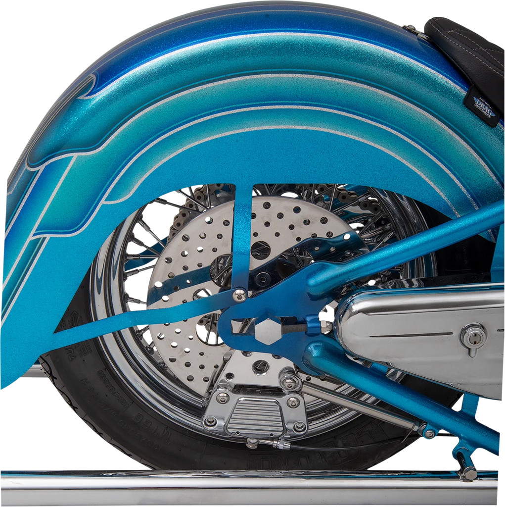 Drilled Brake Rotor - Rear - 11.5" - Harley-Davidson DragSpecialties 060171ASP-BC648 - Side View
