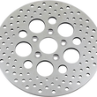 Load image into Gallery viewer, Drilled Brake Rotor - Rear - 11.5" - Harley-Davidson DragSpecialties 060181ASP-BC648 - Main Product View