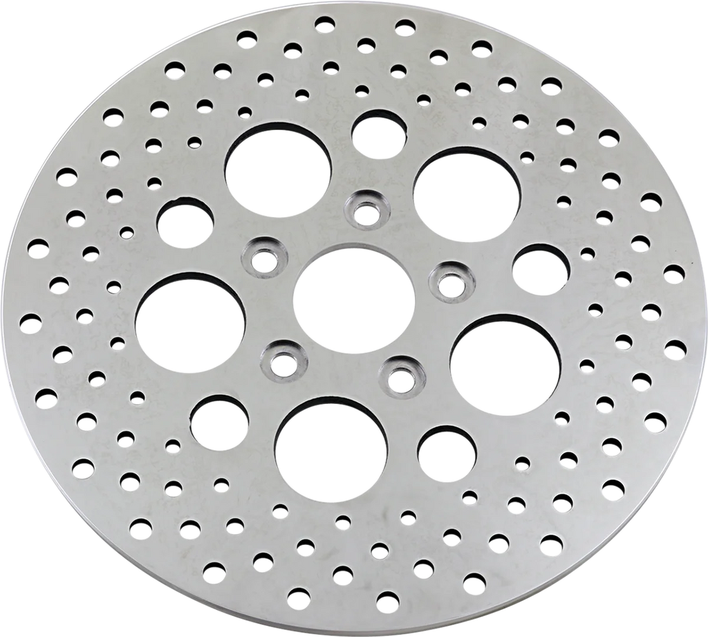 Drilled Brake Rotor - Rear - 11.5" - Harley-Davidson DragSpecialties 060181ASP-BC648 - Main Product View