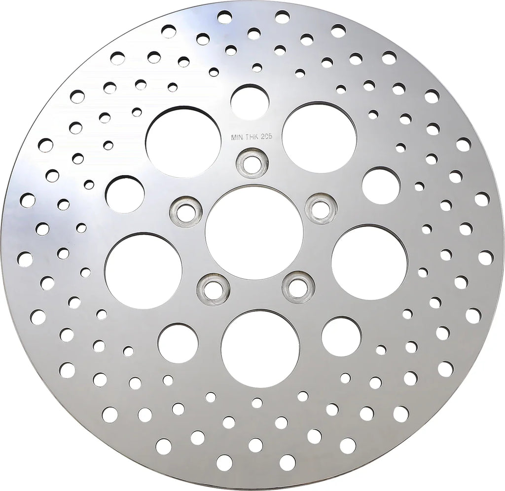 Drilled Brake Rotor - Rear - 11.5" - Harley-Davidson DragSpecialties 060186ASP-BC648 - Main Product View