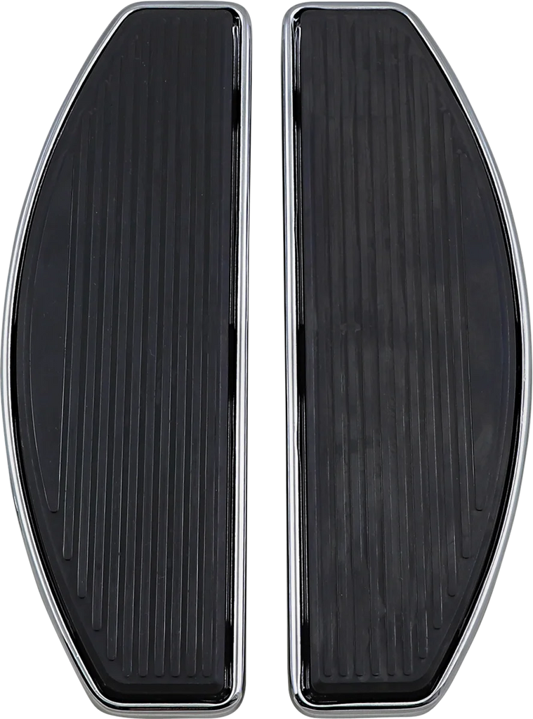Driver Floorboard - Gloss Black - FL DragSpecialties P17-0435GBK - Main Product View