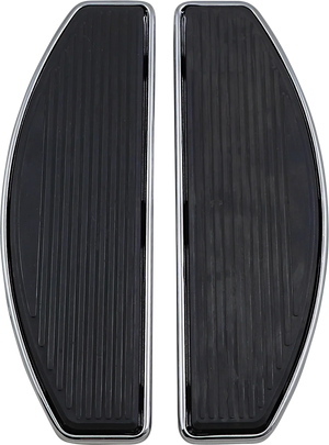 Driver Floorboard - Gloss Black - FL DragSpecialties P17-0435GBK - Main Product View