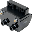 Load image into Gallery viewer, Dual-Fire Ignition Coil - Harley Davidson - Black DragSpecialties 10-2027 - Main Product View