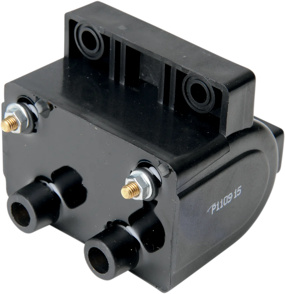 Dual-Fire Ignition Coil - Harley Davidson - Black DragSpecialties 10-2027 - Main Product View