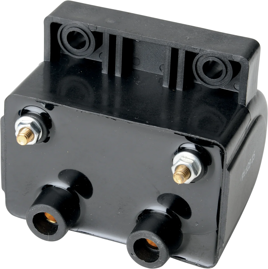 Dual-Fire Ignition Coil - Harley Davidson - Black DragSpecialties 10-2029 - Main Product View