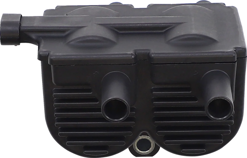 Dual-Fire Ignition Coil - Harley Davidson - Gray DragSpecialties 10-2014 - Back View