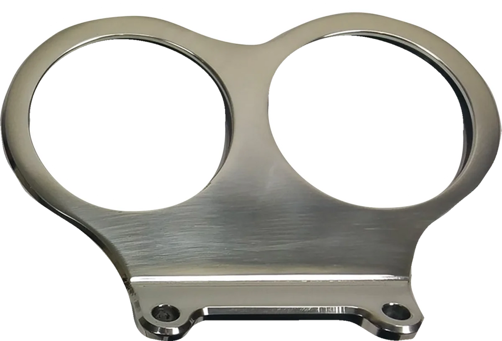 Dual Mini Gauge Bracket - Straight Bars - Main Product View