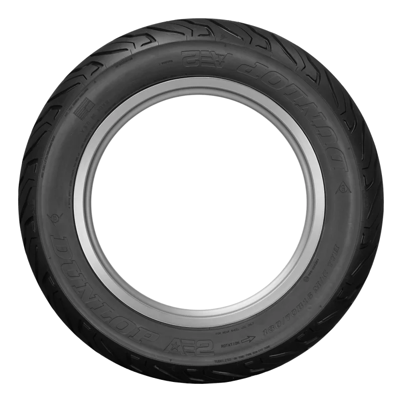 Dunlop AE2 Bias Rear Tire - 150/80B16 M/C 77H TL (Not available to order until Q4 25) - Detail View