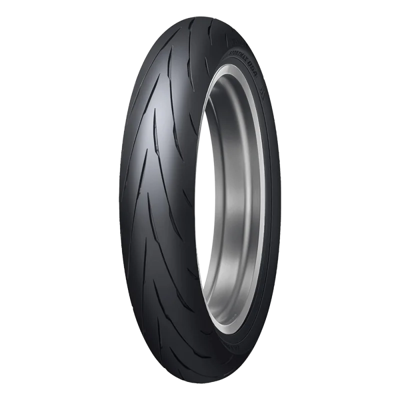 Dunlop Sportmax Q5A Front Tire - 120/60ZR17 M/C (55W) TL - Side View