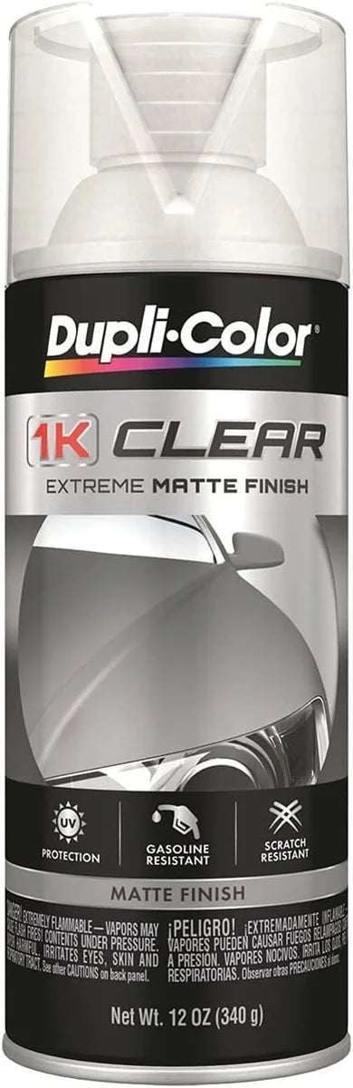 Dupli-Color 1K Extreme Clear Coat Matte Finish 12oz Can 1KCM