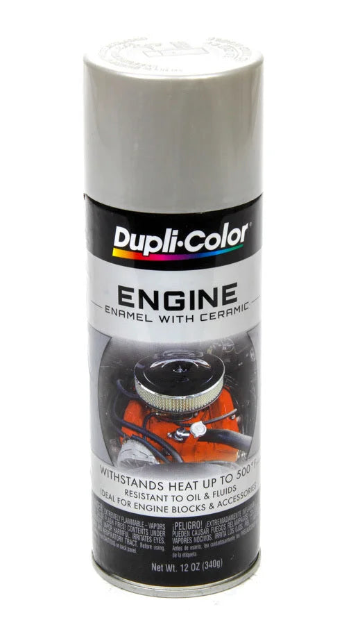Dupli-Color Cast Coat Aluminum Engine Paint 12oz DE1650