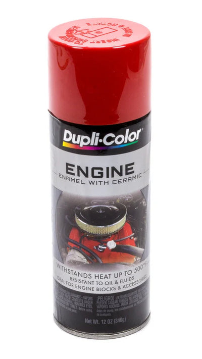 Dupli Color Rangoon Red Dupli-Color Red Engine Paint 12oz DE1632 fits Chrysler – CI Motorsports