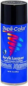 Dupli-Color Flat Black Lacquer Paint 12oz DAL1607