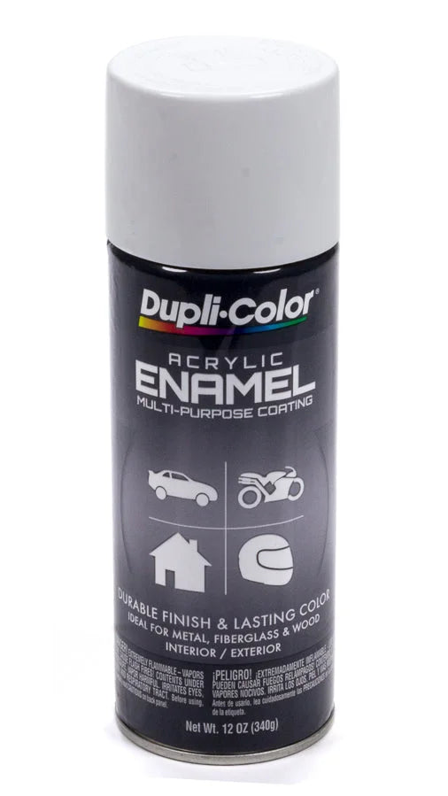 Dupli-Color Gloss White Enamel Paint 12oz DA1670
