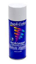 Load image into Gallery viewer, Dupli-Color Gloss White Lacquer Paint 12oz DAL1675