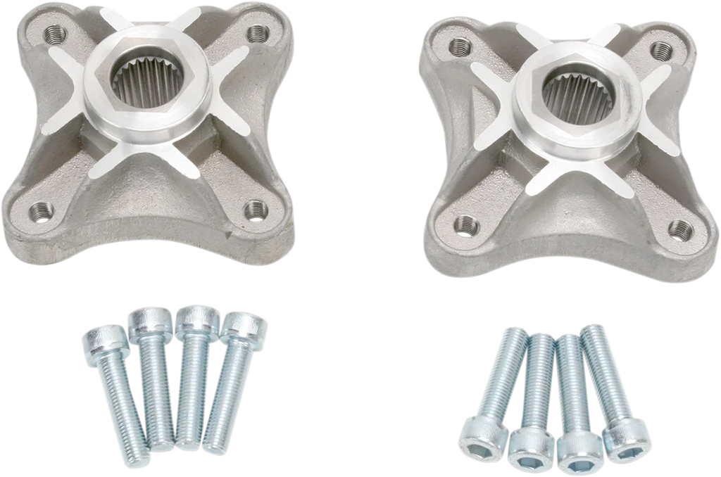 Dura Blue Inc Wheel Hubs - Rear - 4 x 110 mm - 24-Spline - Yamaha - Main Product View